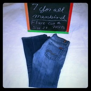 7 for all Mankind flare jeans